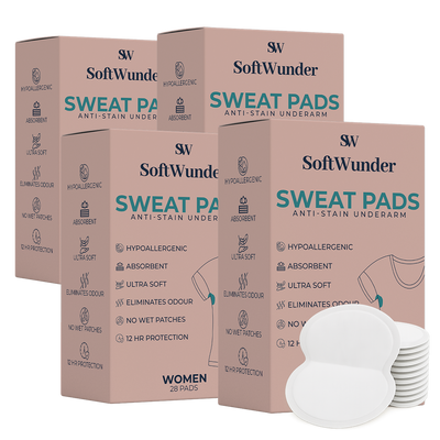 4x SoftWunder Sweat Pads Packs