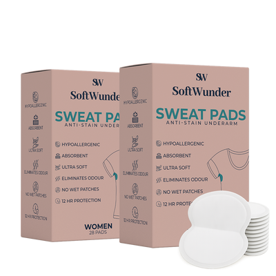 2x SoftWunder Sweat Pads Packs